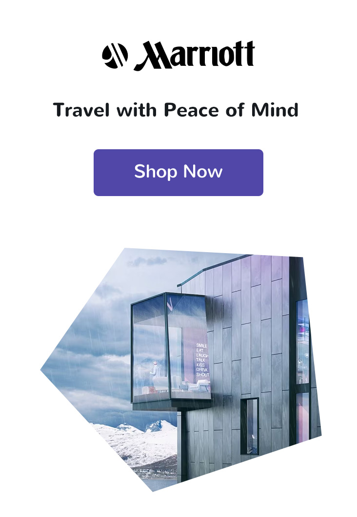 【marriott】Travel with Peace of Mind